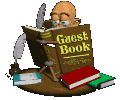 Tragt euch bitte ein in unser Gästebuch!
